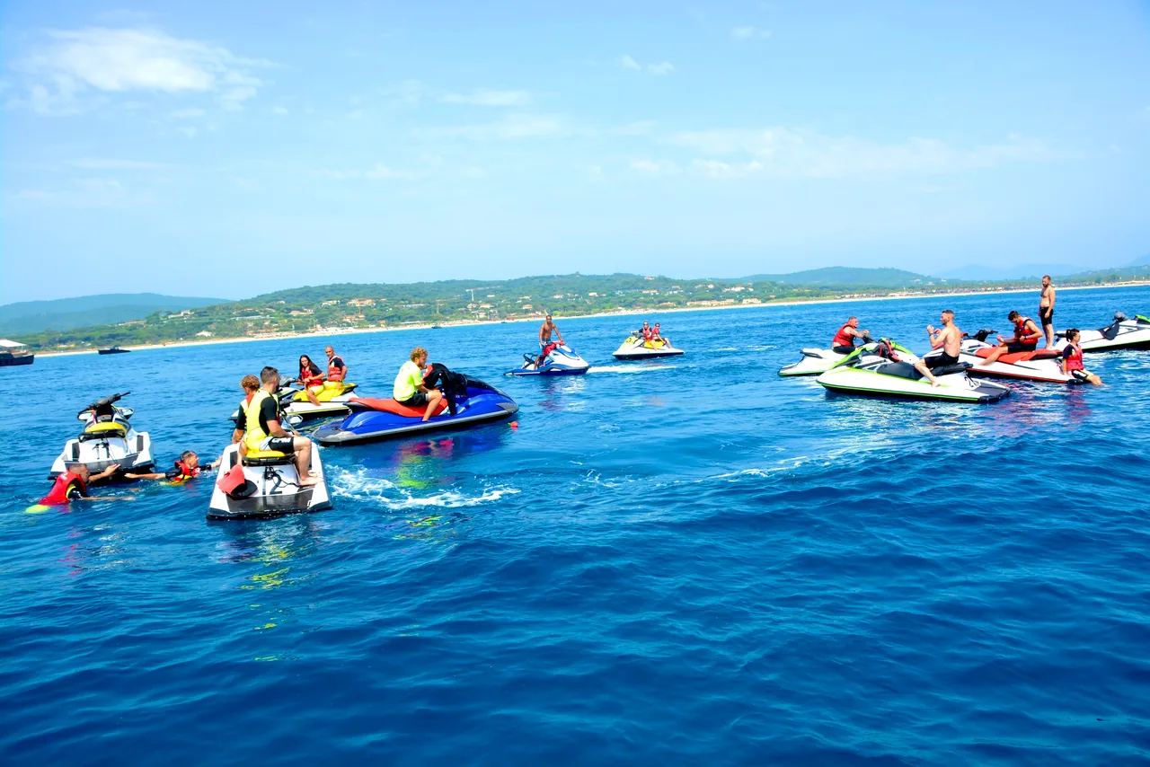 Jet ski à Saint-Raphaël